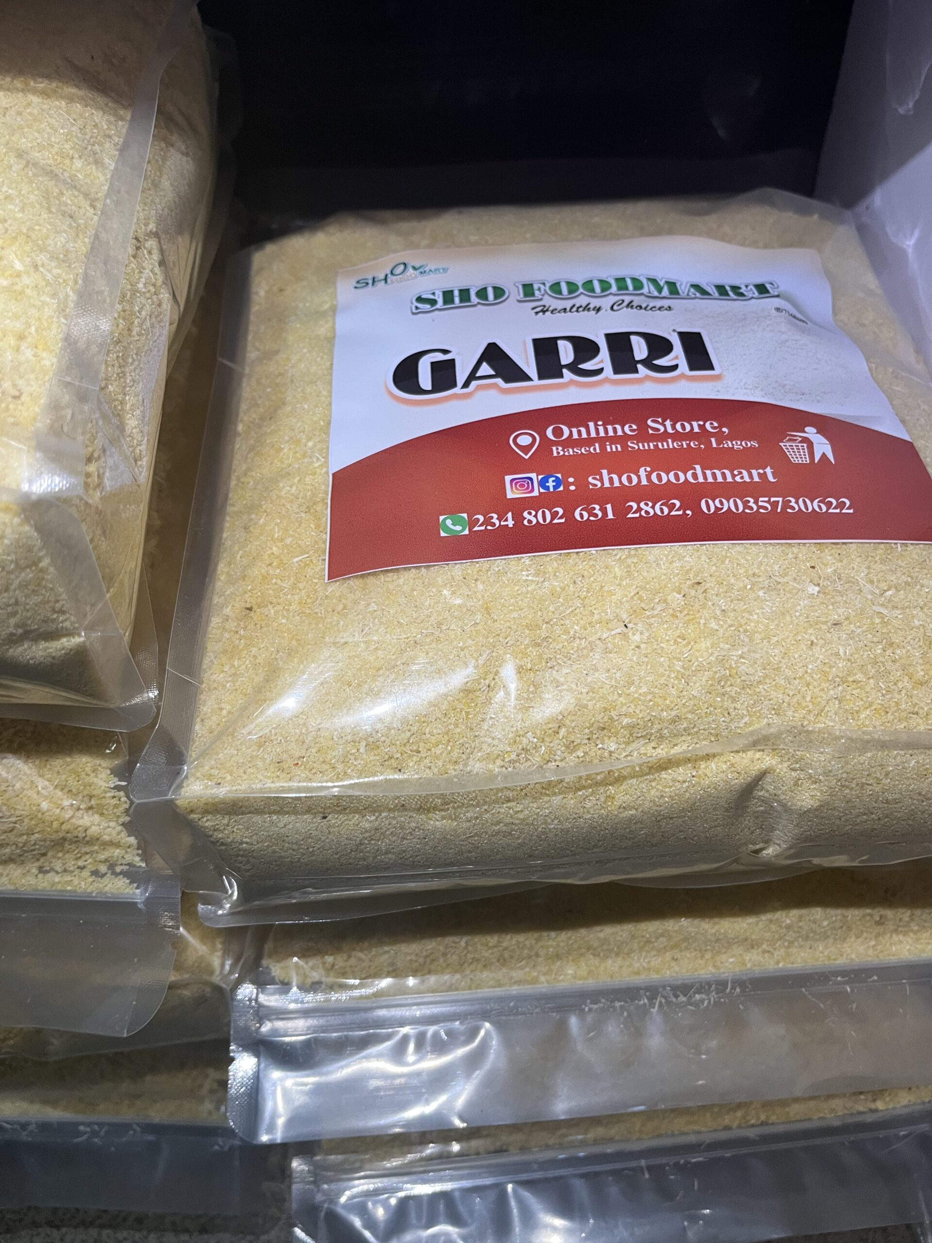 yellow garri